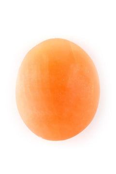 Selenite Orange Sleeping Stone for Purification and Relaxation