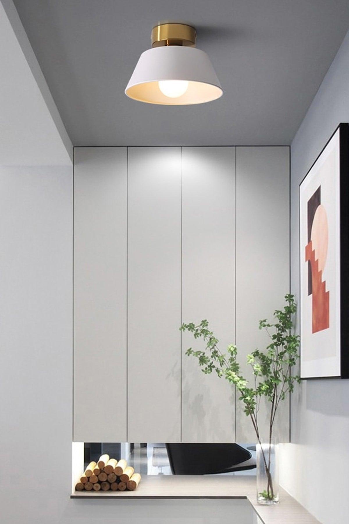 Dolly Modern Single Plofony Metal Chandelier For Hallway Corridor Entrance - Swordslife