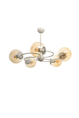 Tropical 5th White-honey Glass Chandelier - Swordslife