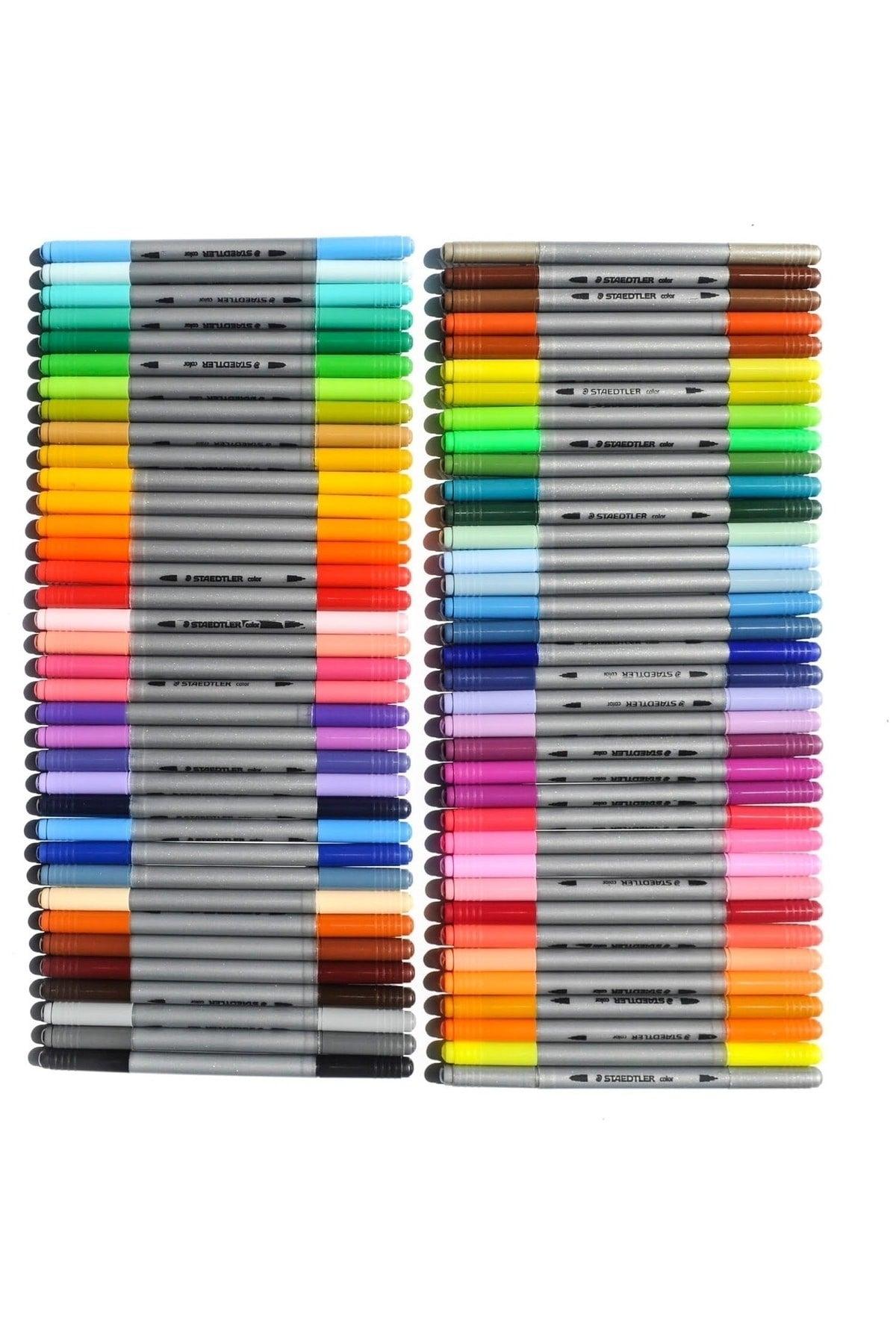 Double Tip Felt Pen 72 COLOR SET (0.8 mm -
