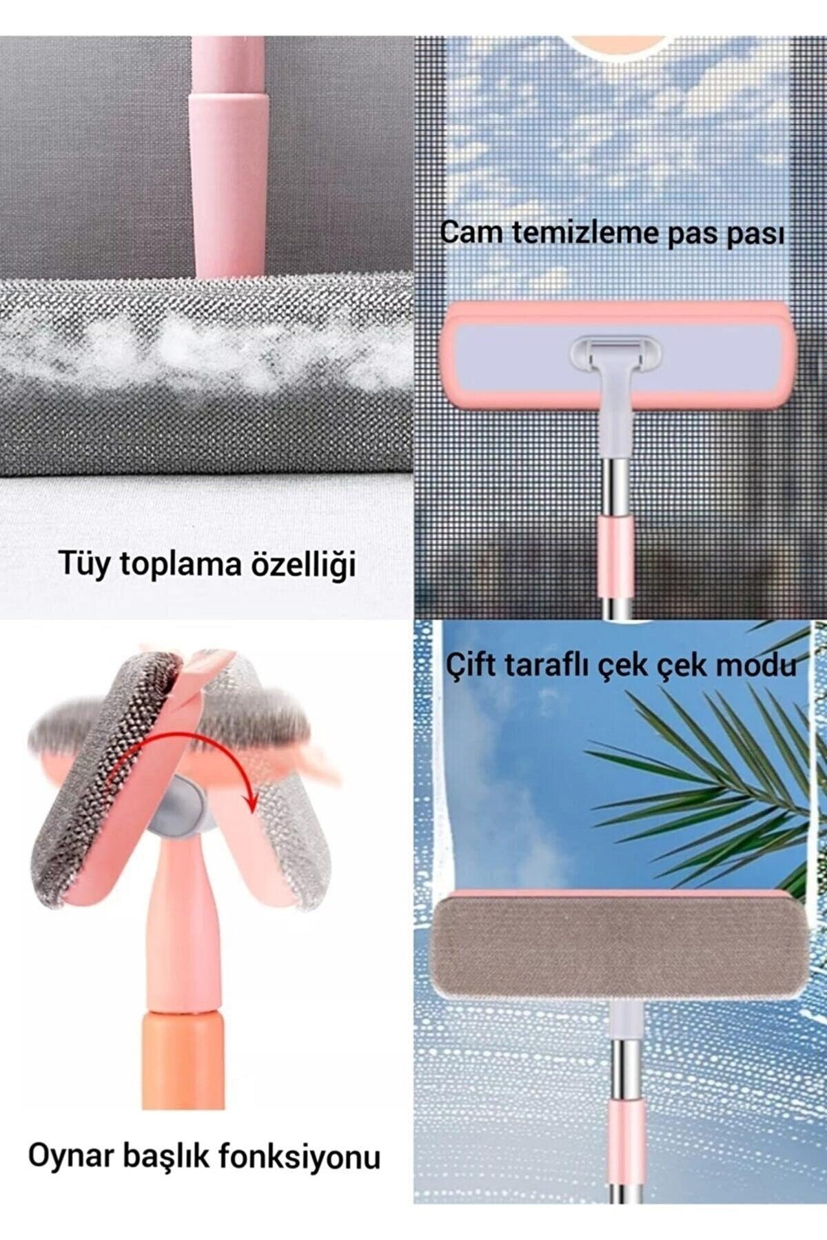 Double Headed Glass Cleaning Apparatus Seat Lint Collector - Swordslife