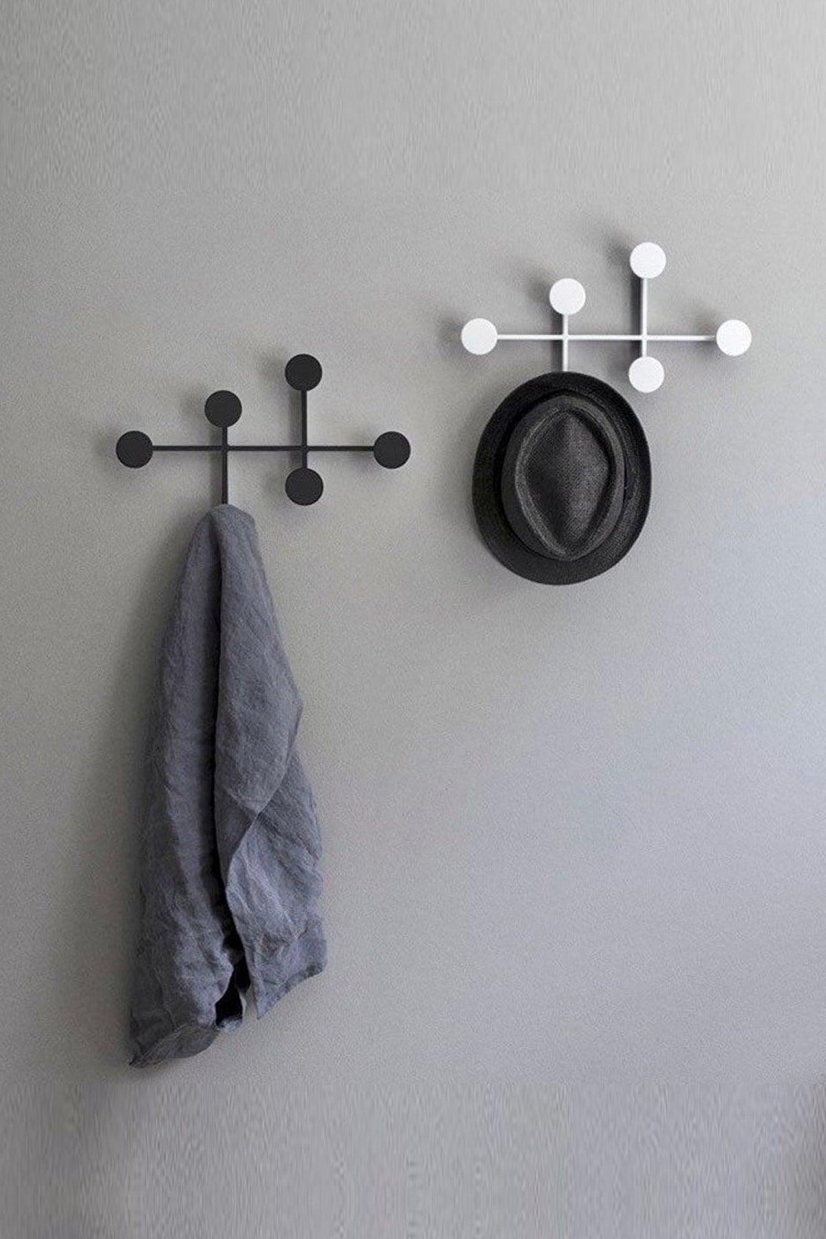 Double Set Clothes Hanger - Double Color Decorative Metal Wall Hanger - Swordslife