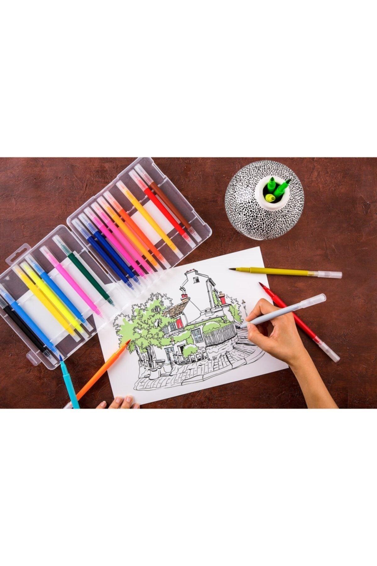 Double Sided Brush Tip Coloring Pen