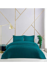 Doux Emerald Double Bedspread Set - Swordslife