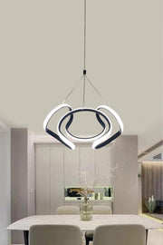 Dron Pendant Lamp Black Color Led Chandelier White Light Modern Led Chandelier - Swordslife
