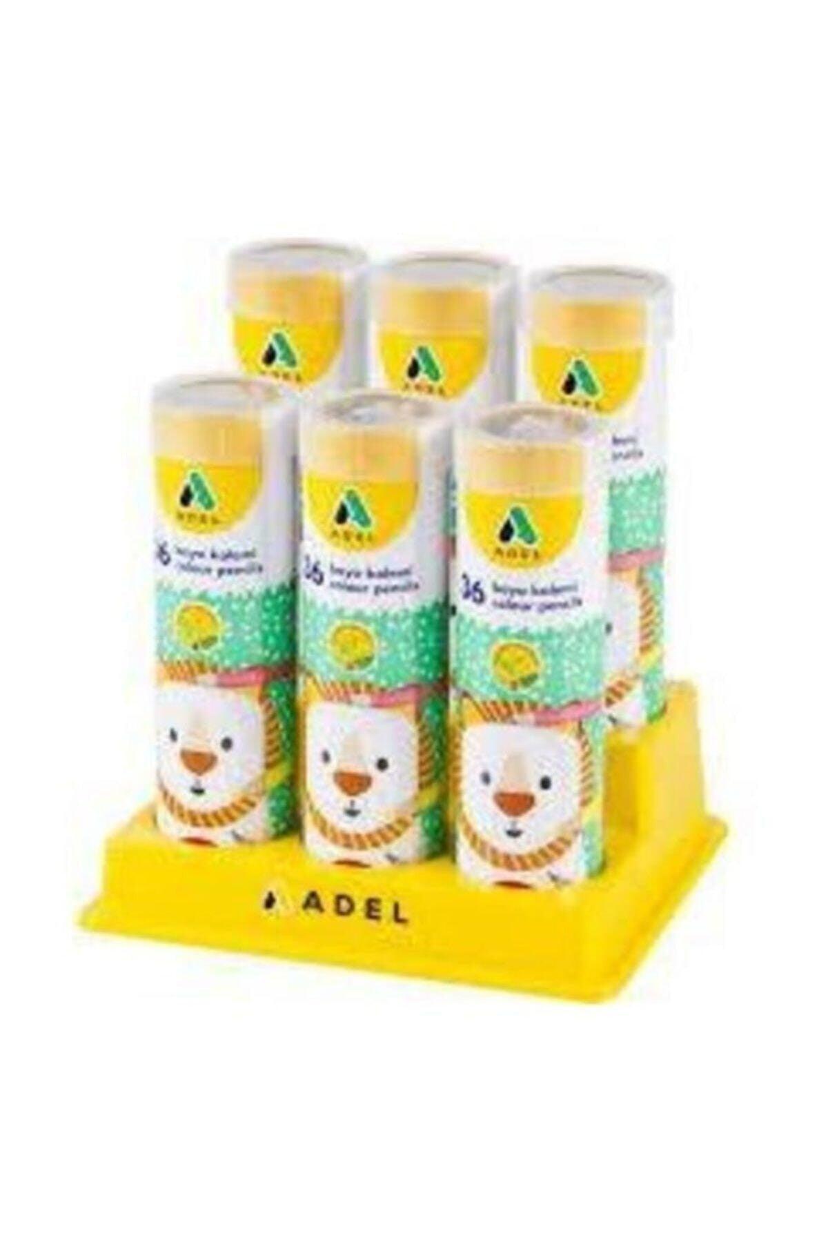 Dry Crayons 36 Colors Metal Tube