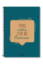 Eco Kraft Sp 17x24 Square Notebook Blue