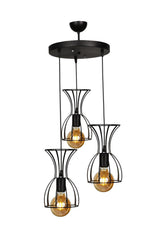 Whirlpool 3rd Chandelier Black - Swordslife