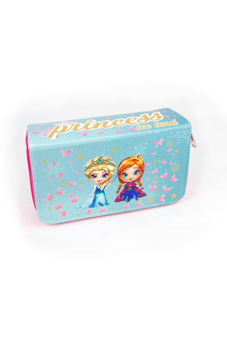 Elsa And Main Three Compartment Pencil Case (pencil holder)