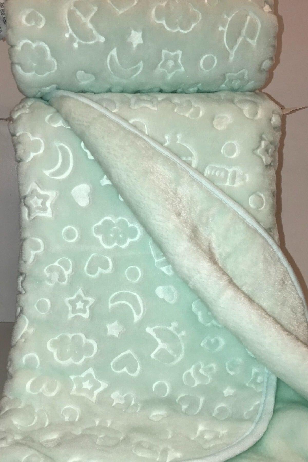 Embos Plush Baby Blanket 100x120 Cm - Swordslife