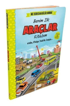 Preschool Educational Book: Tools and Vehicles with English Terms | 16-Page Picture Book for Ages 3-6
