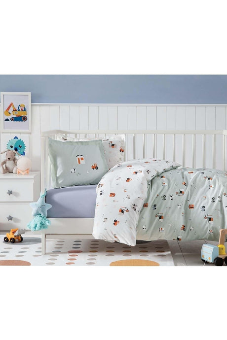 Farm Ranforce Baby Duvet Cover Set - Swordslife