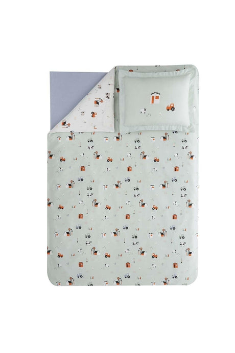 Farm Ranforce Baby Duvet Cover Set - Swordslife