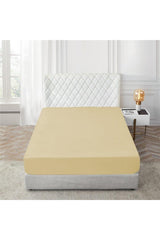 Fitted Elastic Fabric Bed Sheet with Pillow Case Bed Sheet Double 160 X 200 Cm 100843 - Swordslife