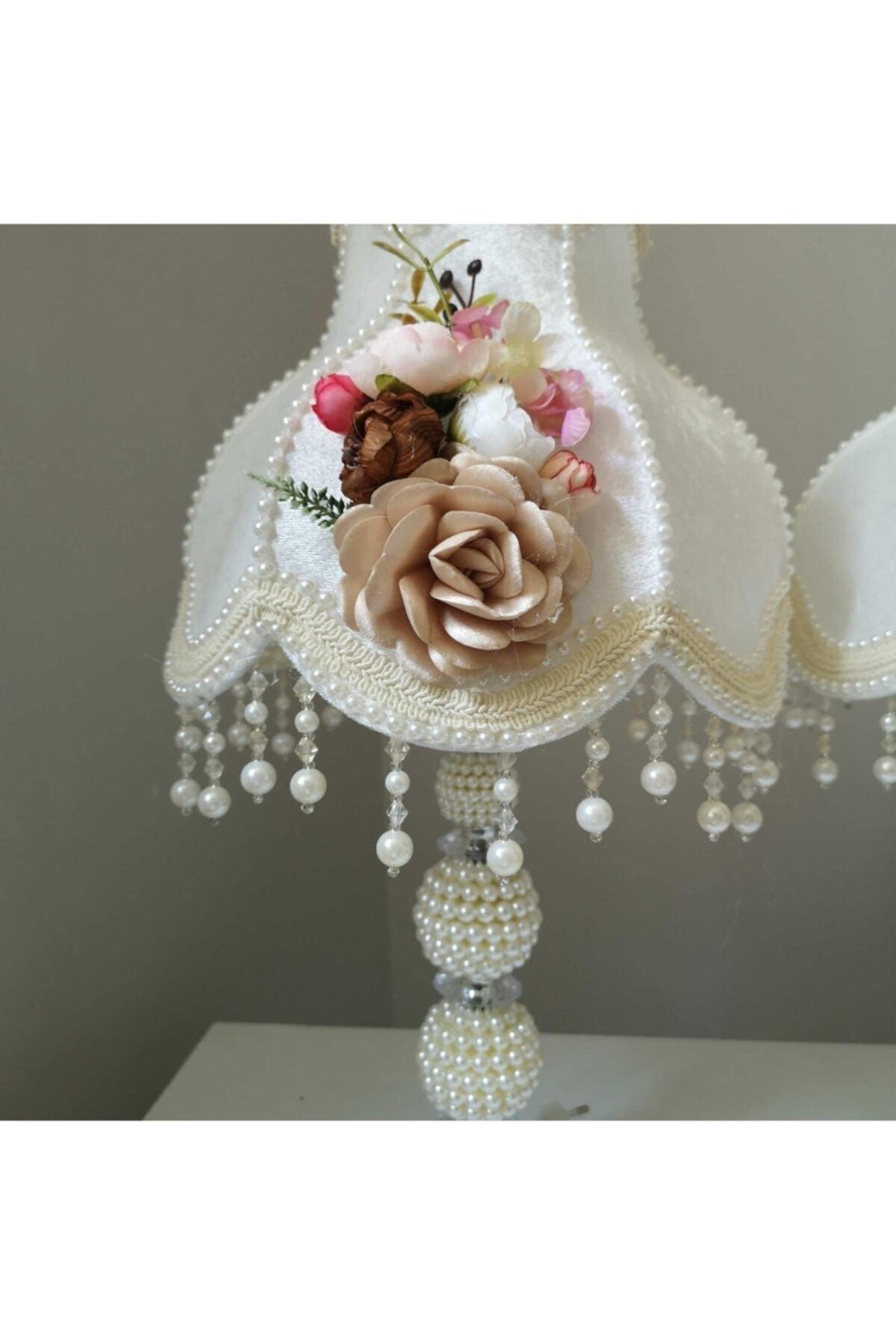 Floral Decorated Lampshade 2 Pieces Floral Lampshade Special Design Decorative Items A555 - Swordslife