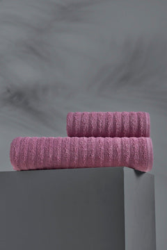 Fluffy Cotton Bath Towel Set - Soft & Highly Absorbent (2 Pcs)