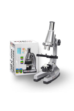 300x Magnification Floor Microscope with LED Light