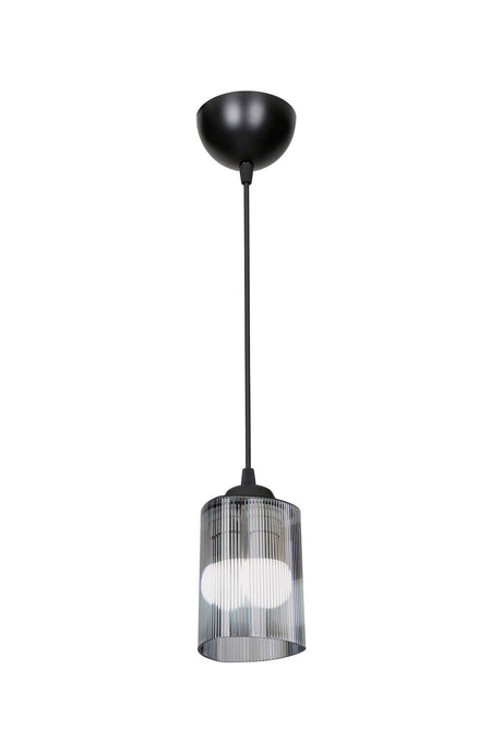 Smoked Optical Promo Pendant Lamp - Double Bulb Look Glass - Swordslife