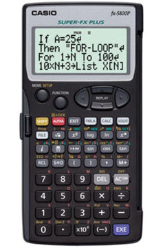 Scientific function calculator with programmable features