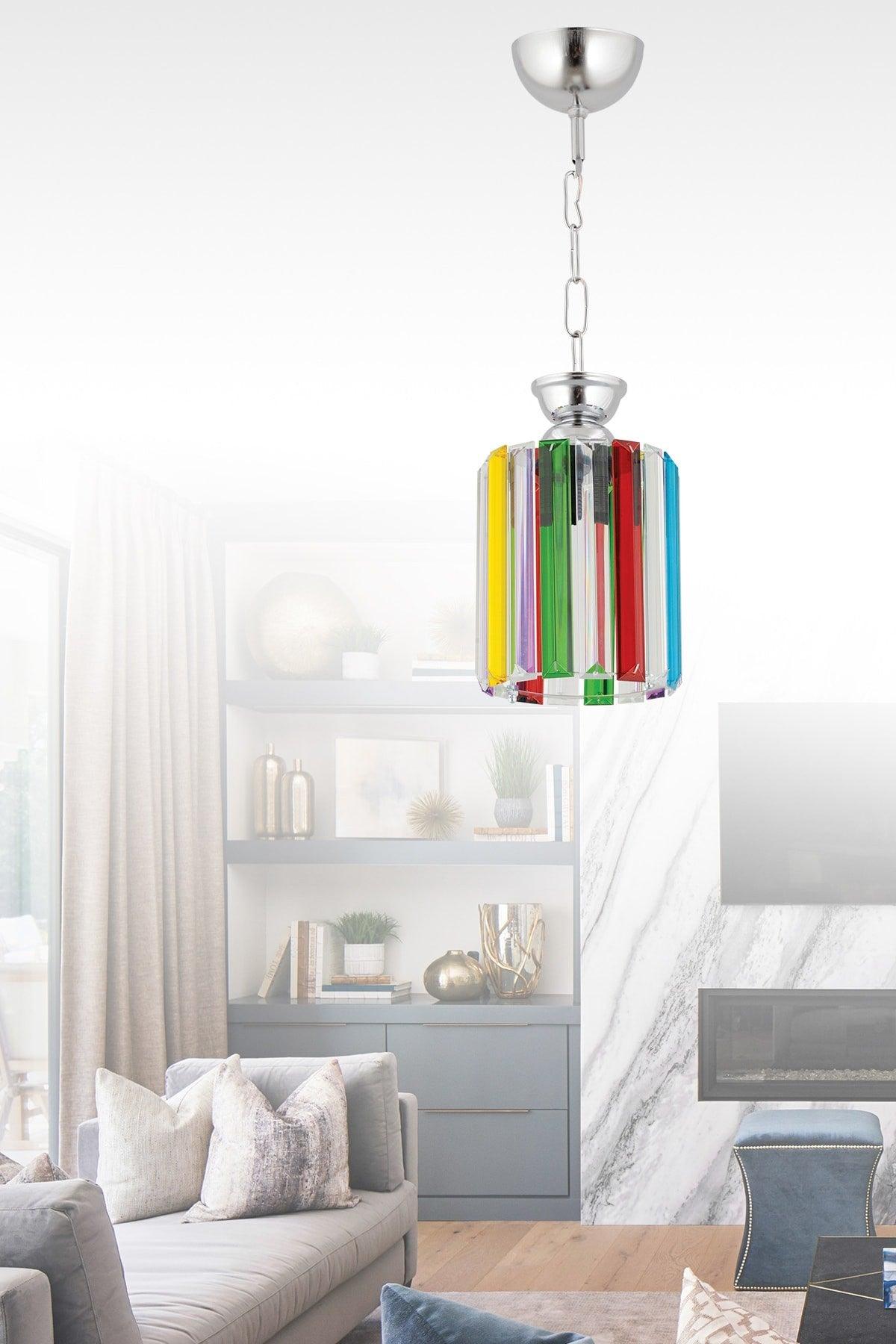 Gefüllt Single Y-15 (top Installation) Farbe Stein Kronleuchter - Swordslife