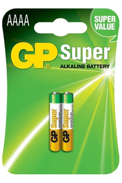 AAA slim alkaline batteries dual pack