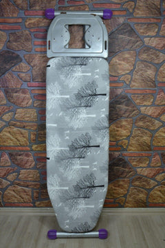 Durable Gray Felt Ironing Board Cover with Adjustable Elastic