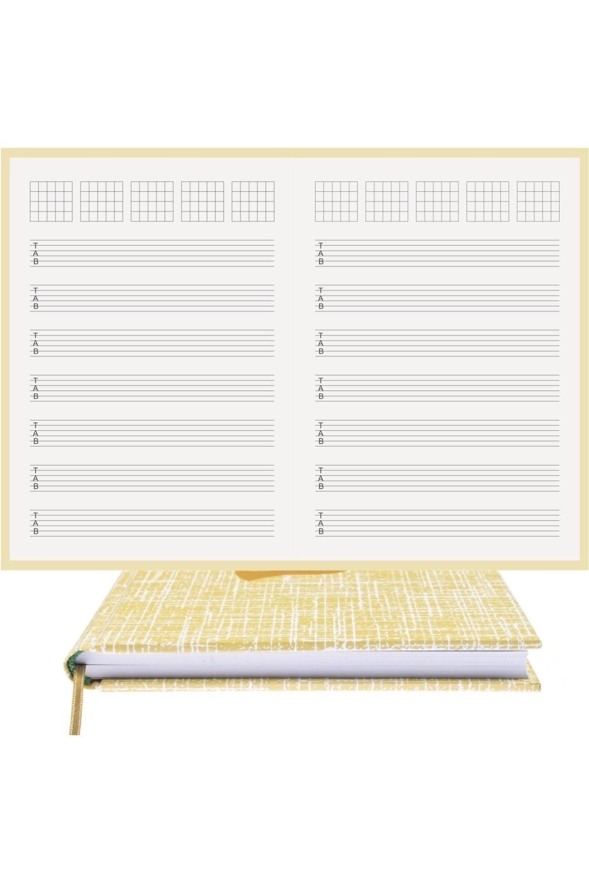 Guitar Notebook (Tab Key - Tuned)