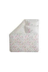 Hana Ranforce Single Duvet Cover Set - Pink - Swordslife