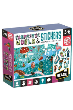 Fantasy World Puzzle for Kids: 108-Piece Interactive Activity