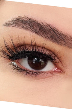 Natural Silk False Eyelashes – Soft, Water-Resistant, Reusable