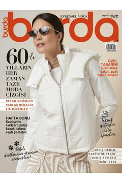 Monthly sewing and fashion pattern magazine with DIY clothing designs