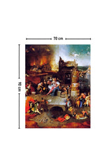 Hieronymus Bosch St. Anthony's Temptation to Temptation Wall Covering Rug 70x90 Cm - Swordslife