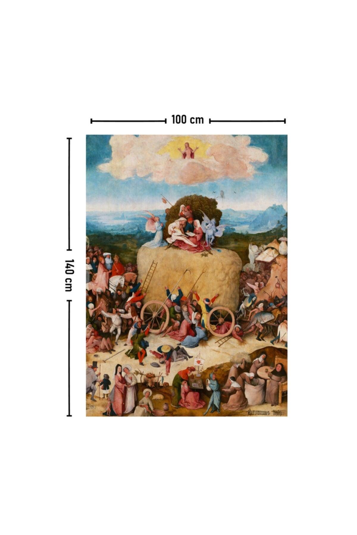 Hieronymus Bosch Haystack Trio Wall Covering Rug 70x100 100x140 cm - Swordslife