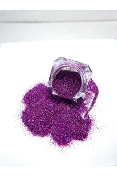 Purple holographic glitter for crafts and cosmetics 5ml