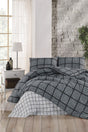 Hypnos Checkered Double Duvet Cover Set - Swordslife