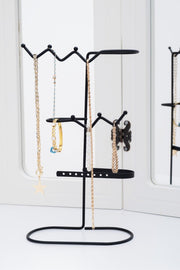 Jewelry Stand Ring Earring Necklace Rack Jewelry Organizer Hanger - Swordslife