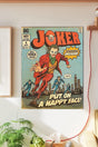 Joker Wall Poster Large 45x30 Cm - Swordslife