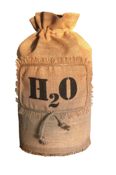 Jute carboy cover for 19-liter standard glass bottles