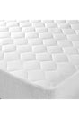 Quilted Mattress Protector 4 Layer Fiber Filled Fitted Bed Sheet - Swordslife