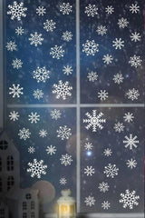 Snowflakes Sticker Set - Suitable for All Surfaces New Year Winter Themed Snowflakes Christmas Sticker - Swordslife