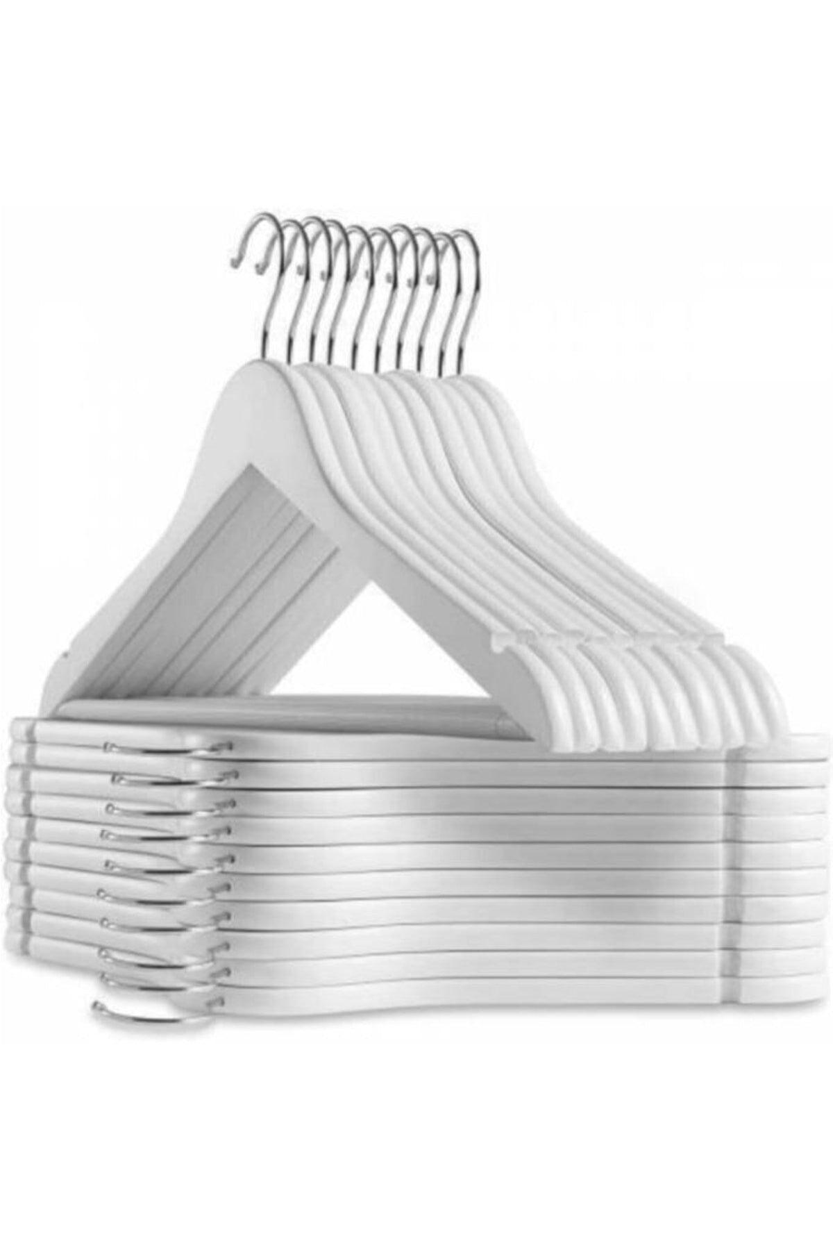 Karin 48 Pieces Wooden Look Plastic Clothes