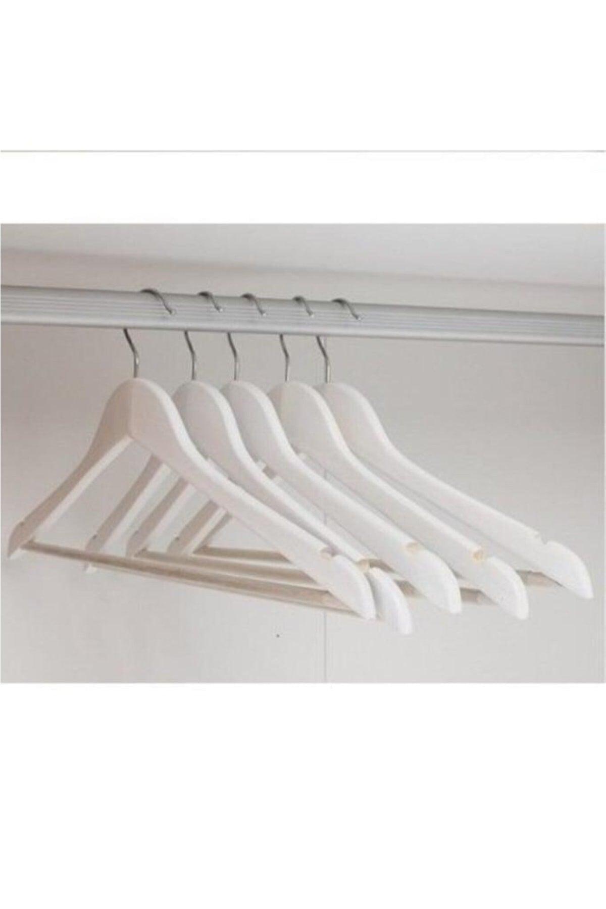 Karin 48 Pieces Wooden Look Plastic Clothes