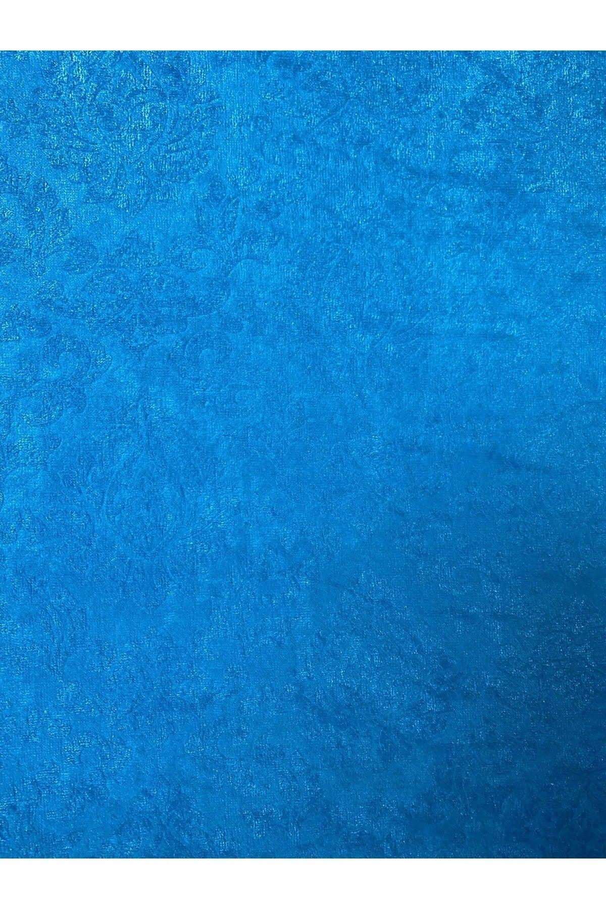 Self Patterned Flat Foam Non-Slip Sofa & Sofa Cover Turquoise Color - Swordslife