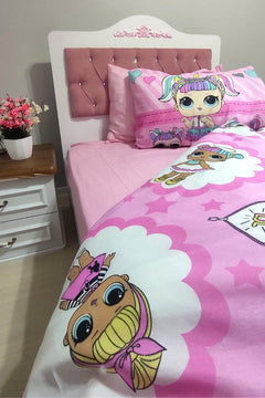 Girl Lol Printed Duvet Cover Set – 160 × 220 cm