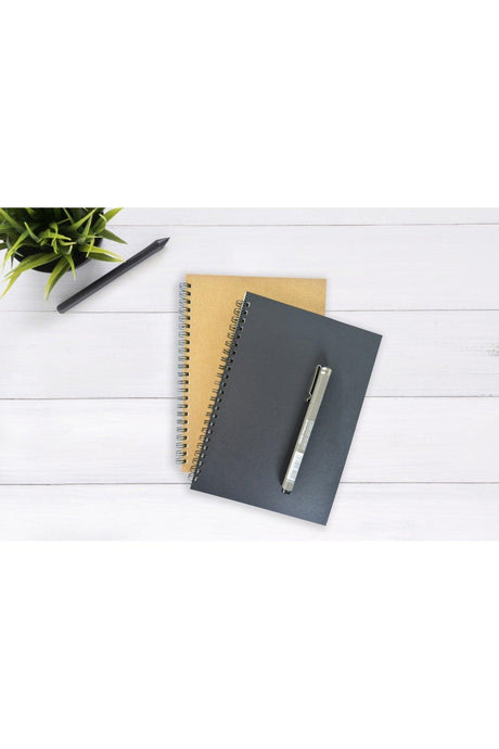 2-lined Notebook with Kraft Cover