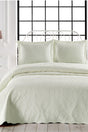 Cream Authentic Double Microfiber Quilted Bedspread - Swordslife