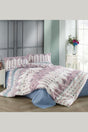 Kristal Rahil Double Terry Cotton Duvet Cover Set Blue - Swordslife