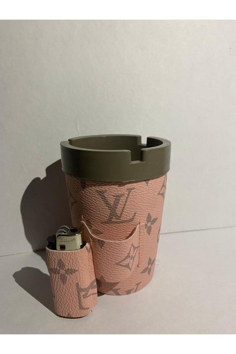 Ashtray Patterned Odorless With Lighter - Swordslife