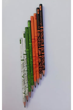 Standard wooden No. 2 pencil for writing and drawing