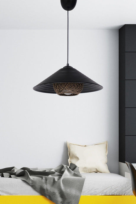 Lanterne Black Headed Tumbled Chandelier - Swordslife